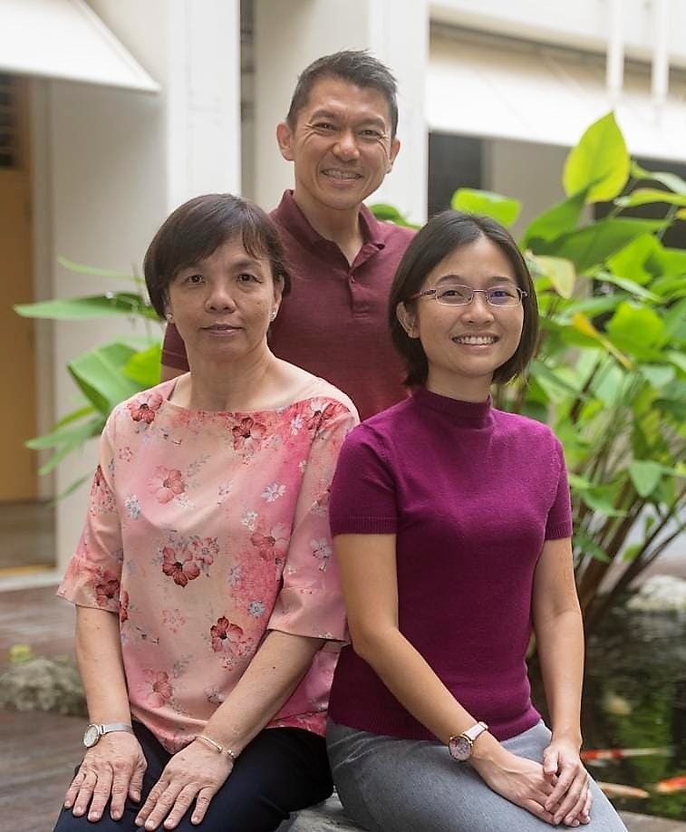 From Left: Mdm Tan Lay Gin, Vice Principal; Mr Goh Chin Wei Chad, Vice Principal; and Ms Poh Shi Hui, Principal